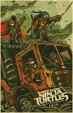 Nuevo Poster de 'Teenage Mutant Ninja Turtles: Out of the Shadows'